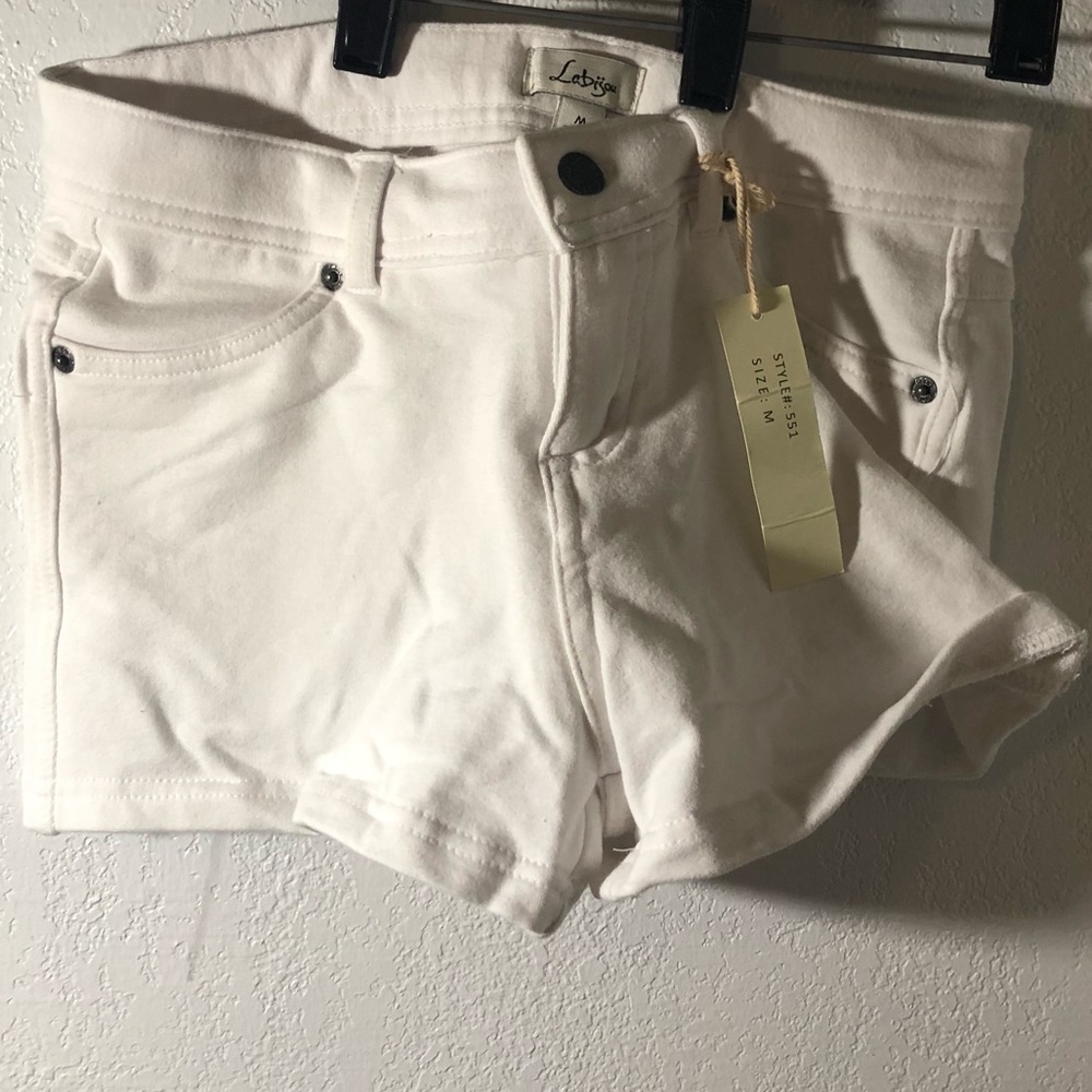 White shorts